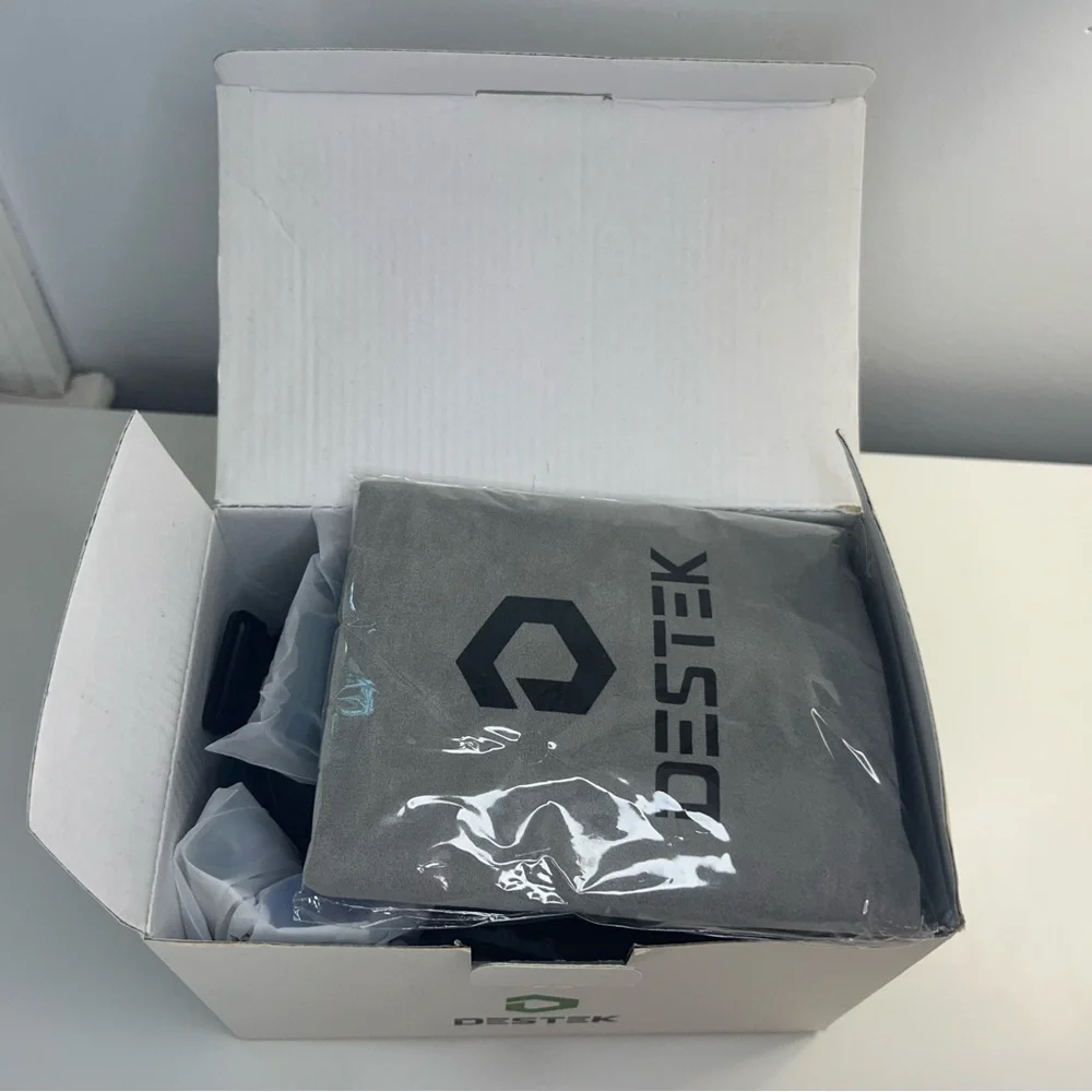 Brand new DESTEK V4 VR Headset in the color black.